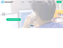 Tablet Screenshot of macrosoft.com.uy